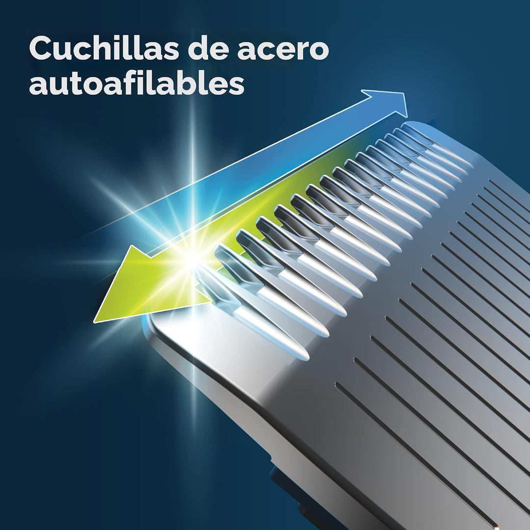 Philips Norelco Multigroom 5000 Series, Afeitadora y Cortadora de P...