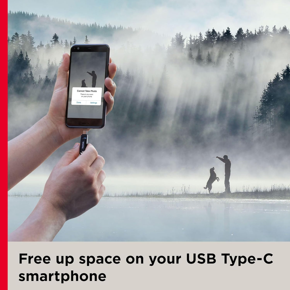 SanDisk Ultra Dual Drive Go - Unidad flash USB tipo C de 32 GB, col...