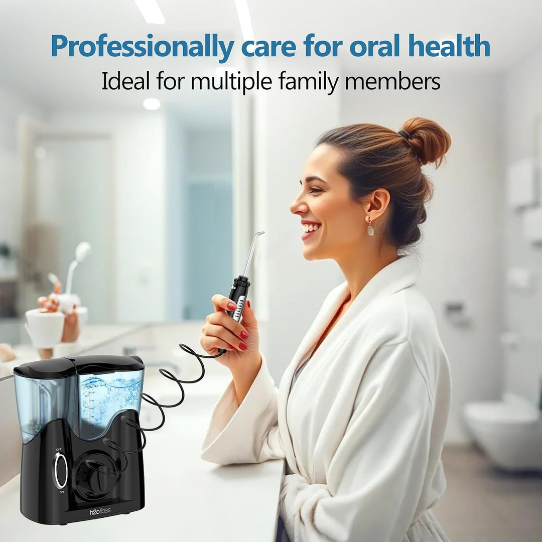 H2ofloss - Irrigador dental para encimera para dientes, para el cui...