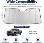 Astox Parasol para parabrisas para Ford F150 2014-2021