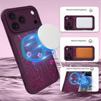 OOK Funda para iPhone 18 Pro de 6.3 pulgadas con flores florales color