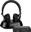 SIMOLIO Auriculares inalámbricos para TV con entrada HDMI ARC y soporte