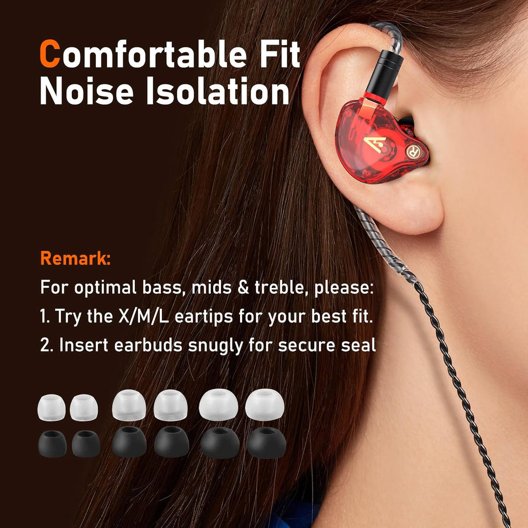 Vibes - Auriculares con cable de 6.8 fl oz, auriculares de alta fid...
