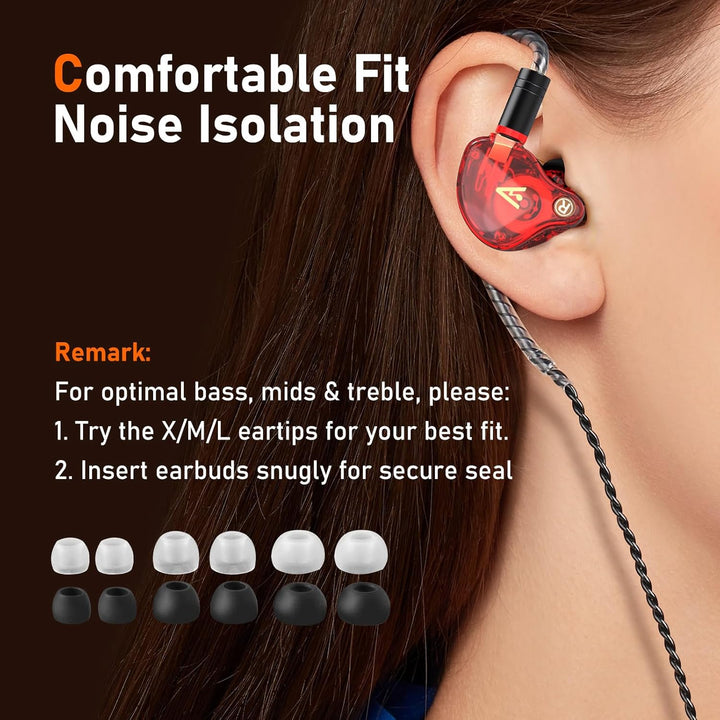 Vibes - Auriculares con cable de 6.8 fl oz, auriculares de alta fid...