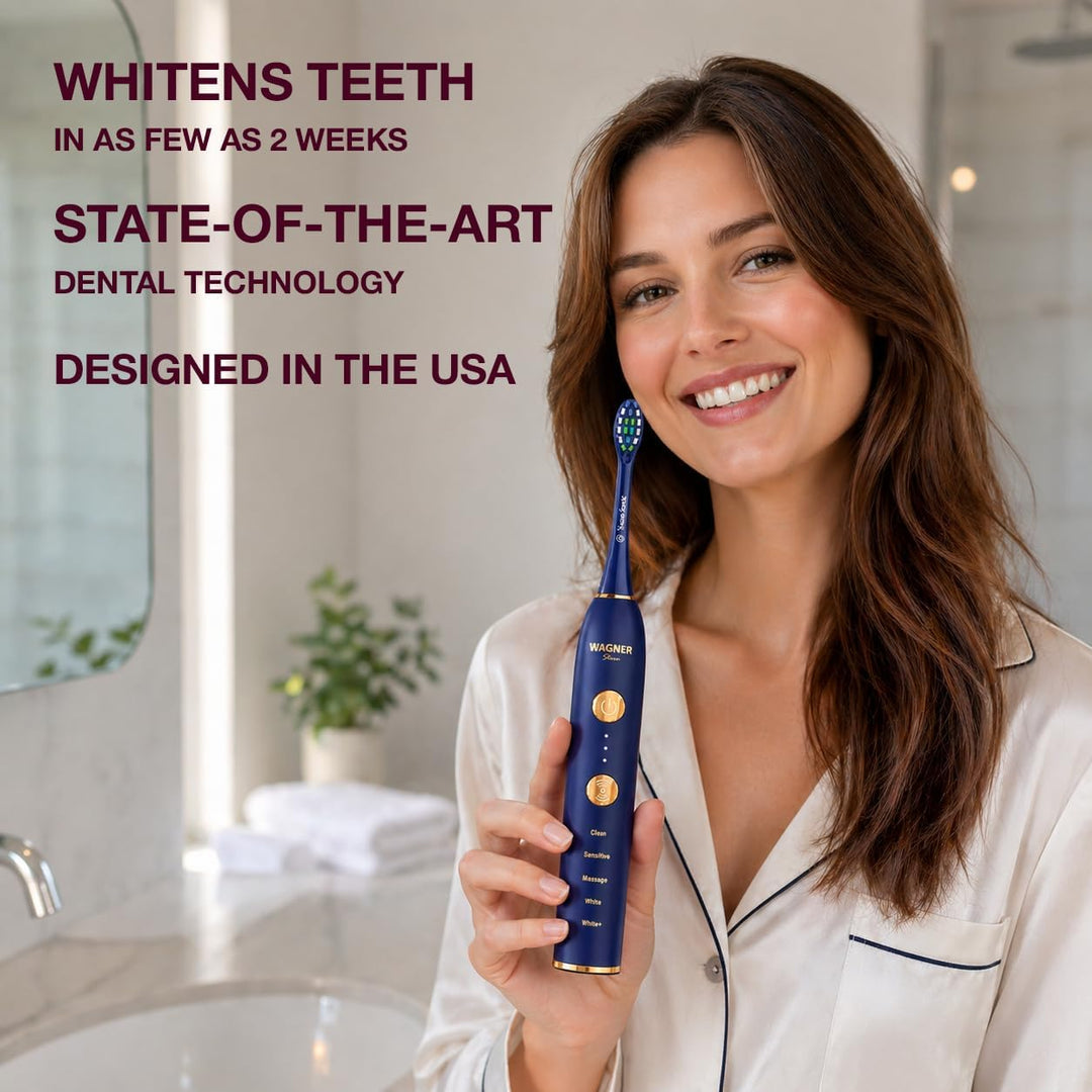 Wagner Stern Edición WHITEN+. Cepillo de dientes eléctrico blanquea...