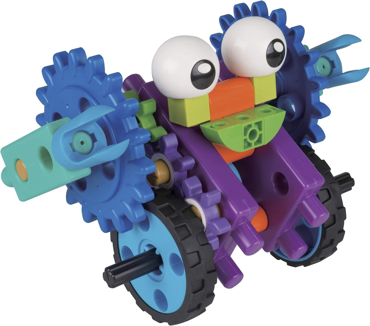 Thames & Kosmos Primer kit de ingeniería de robots para niños: experimento STEM para jóvenes aprendices | Construye 10 robots sin motor | Juega y aprende con manual en formato libro de cuentos |