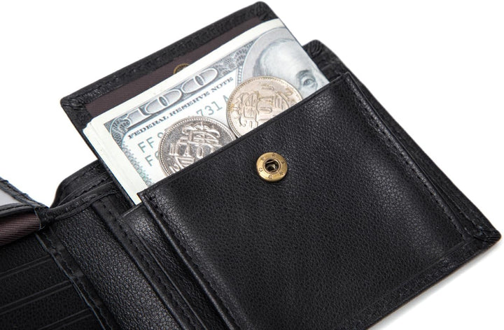 ITSCOSY Billetera para hombre con bloqueo RFID, suave, de piel auté...