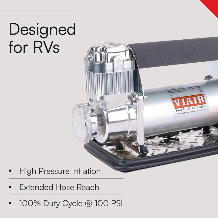 Kit de compresor de aire portátil automático VIAIR 450P-RV - 150 PS...