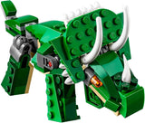 LEGO Creator 3 en 1 Mighty Dinosaur Toy se transforma de