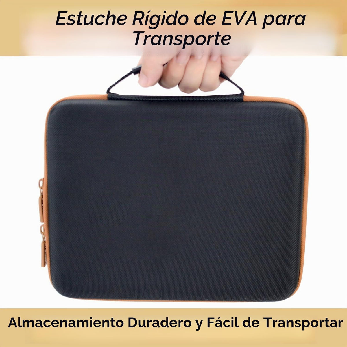 Bucher&Rossini Juego de dominó para adultos con 4 bastidores de dominó dobles de seis juegos de dominó en estuche portátil con 4 soportes de dominó de madera en estuche rígido de EVA, resistente y fácil de llevar, regalo ideal