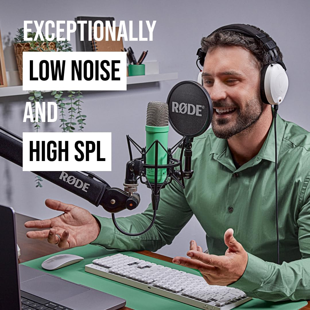 RØDE NT1 Signature Series - Micrófono condensador de diafragma gran...