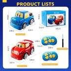 Coche de control remoto para niños pequeños de 1-3 2-4 3-5