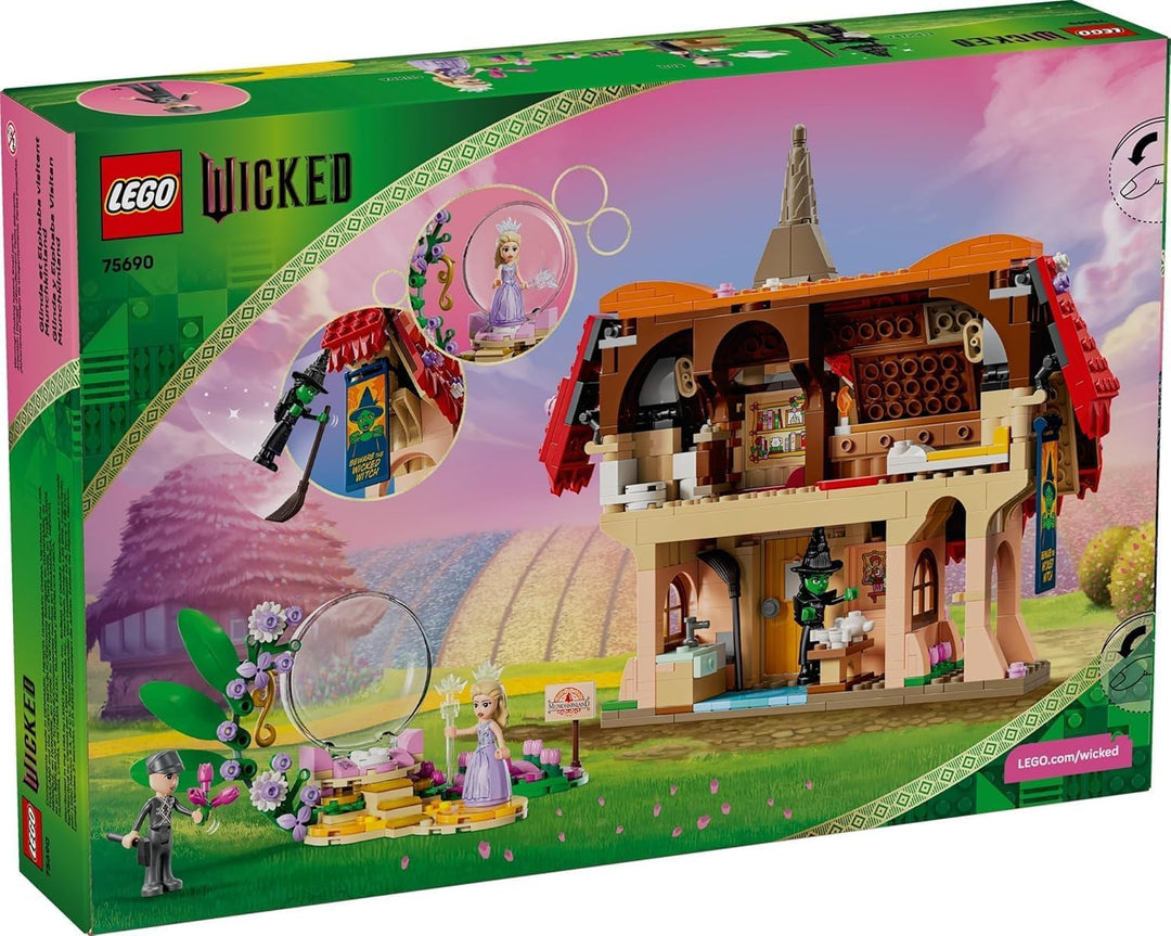 LEGO Wicked 75690 Glinda &amp; Elphaba Visit Munchkinland - Juego d...