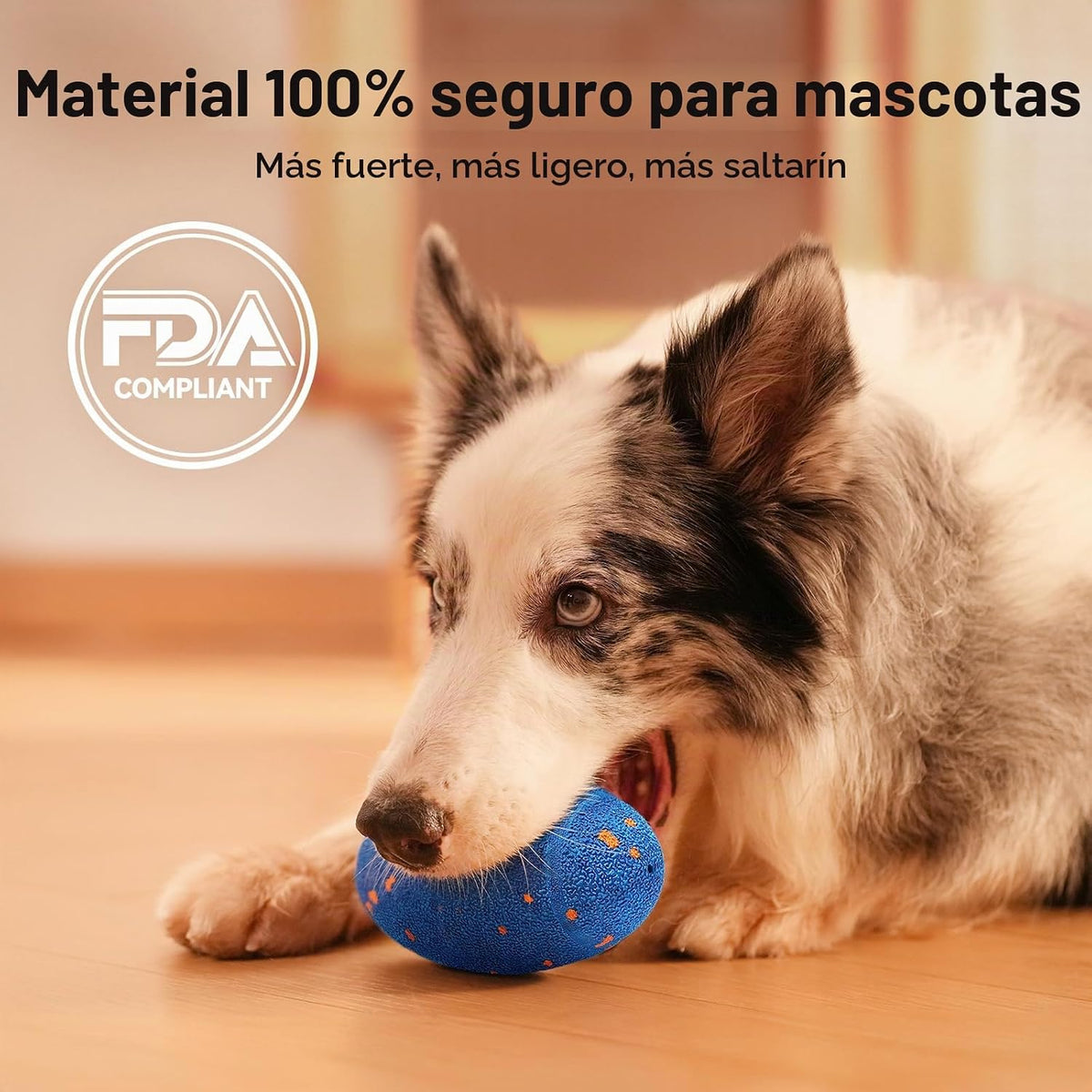 Cheerble Juguete interactivo inteligente para perros, rugby malvado, juguete chirriante para perro, movimiento automático, rebote y giro, material de E-TPU, juguete de búsqueda rebotante para uso en interiores y exteriores y perros pequeños a grandes