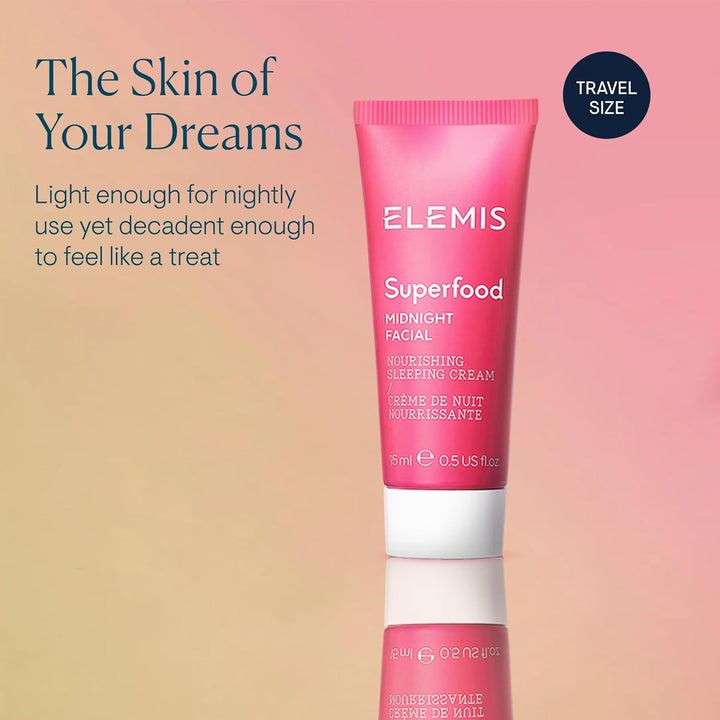 ELEMIS Superfood Midnight Facial, crema facial hidratante, hidratan...