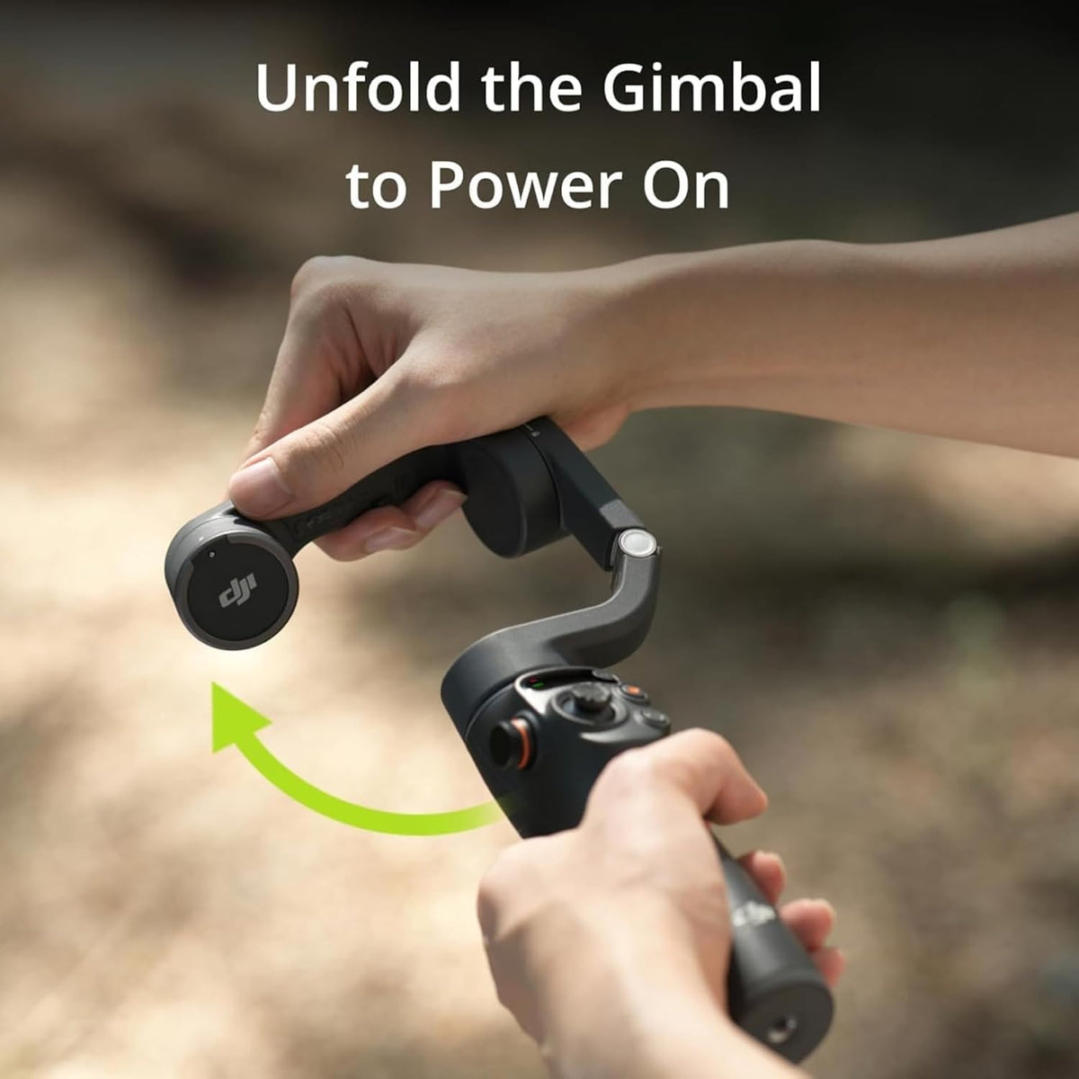 DJI Osmo Mobile 6 - Estabilizador de cardán para teléfono inteligente, cardán de 3 ejes, barra de extensión integrada, portátil y plegable, cardán Android y iPhone con ShotGuides, estabilizador de vlogging, video de YouTube TikTok