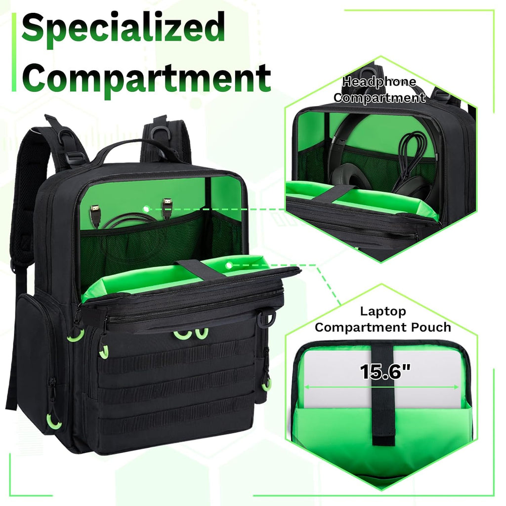 Wigojoy Funda de transporte de viaje compatible con Xbox Series X/S