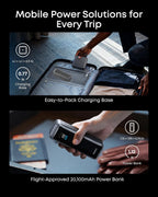 Anker Banco de energía Prime y base de carga, cargador portátil máx...