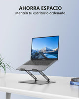 JCZT - Soporte de aluminio para laptop, soporte para escritorio, so...