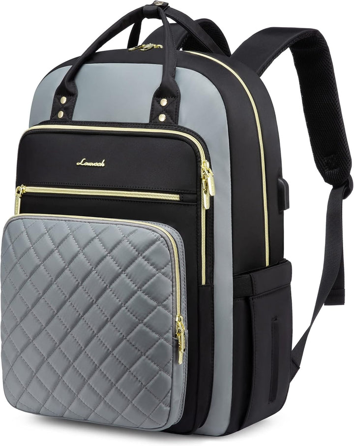 LOVEVOOK Mochila para computadora portátil para mujer, mochila para...