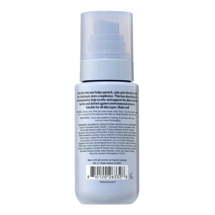 Naturium Barrier Bounce Mist, cuidado de la piel hidratante con ure...
