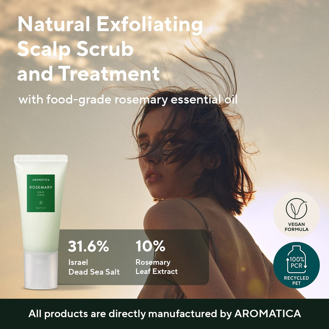AROMATICA Set coreano para el cuidado del cabello con aroma a raíz...