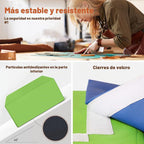 Juguetes de Escalada de Cuero PU Suave de 4 Piezas para Niños Pequeños, Bloques de Escalada de Espuma para Niños Pequeños, Conjunto de Juego para Bebés Estructuras de Escalada de Espuma para