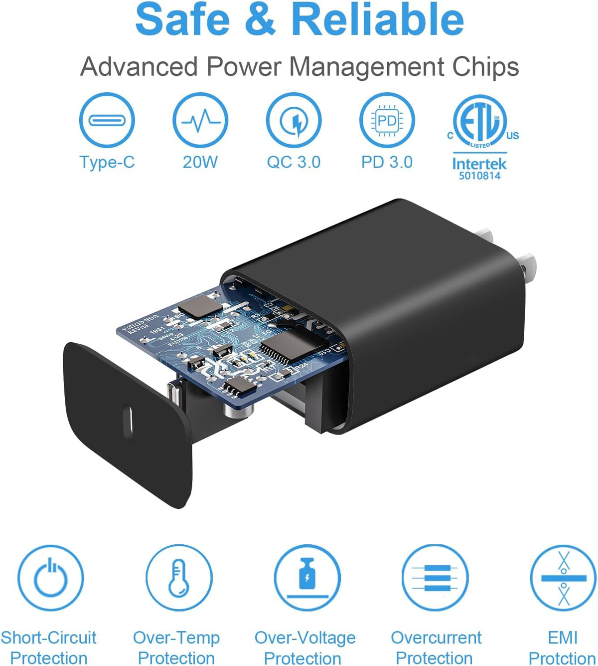 Cargador de carga rápida para iPhone 17, 16, 15, paquete de 3 cargadores USB C, cable Lightning de 6 pies y cable USB C tipo C para iPhone 17/17 Plus/17 Pro Max/Air/16/16 Plus/16 Pro Max/15 Pro/14Pro