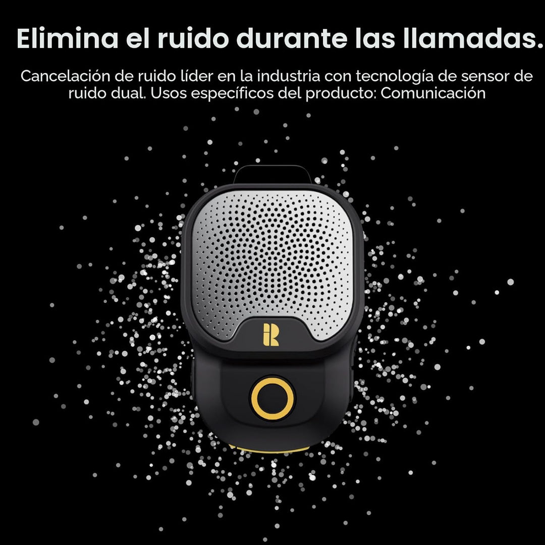 Rythflo Altavoz Bluetooth V5.3 Portátil Vestible, 30H Tiempo de Fun...