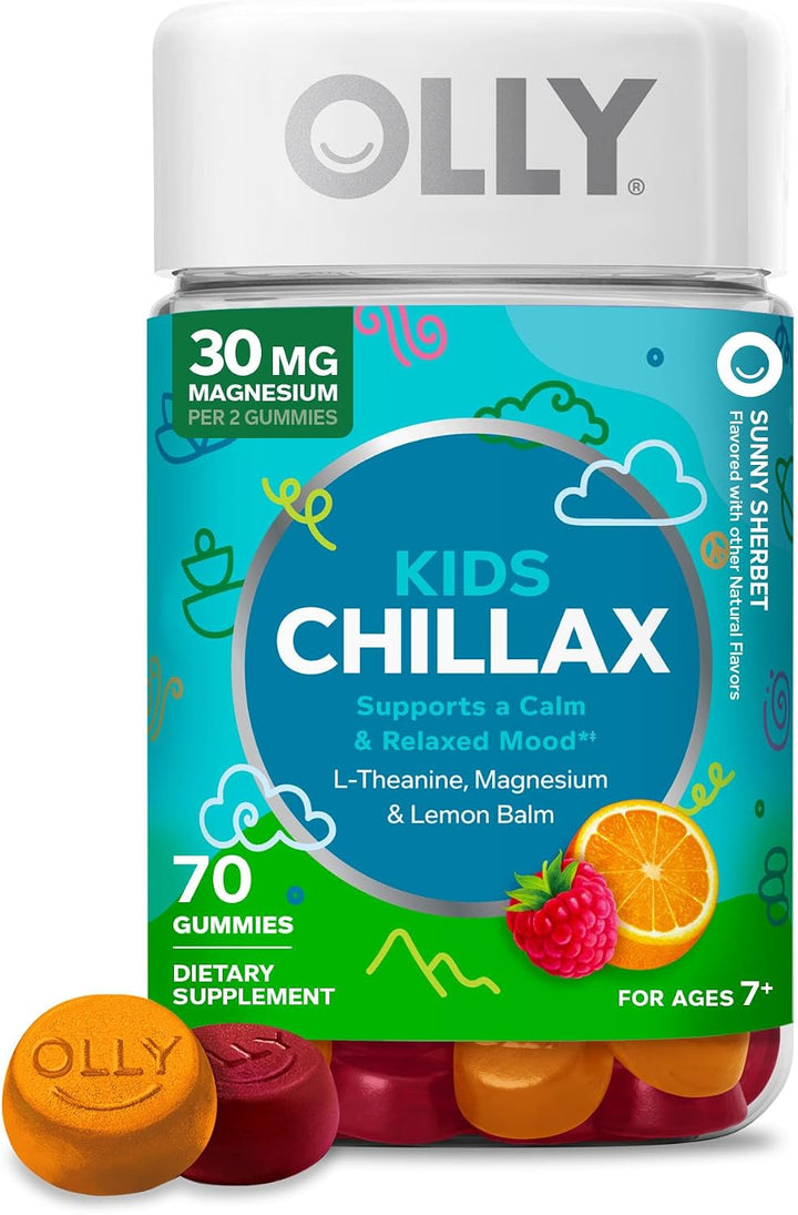 OLLY Gomitas Chillax para Niños, para un estado de ánimo tranquilo...