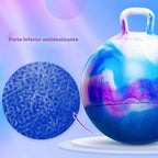 Bolas Saltarinas para Niños de 10 años en adelante, Bola Saltarina de 22 Pulgadas con Asa, Saltarina Inflable de 22", Juguetes Saltarines de 55cm, Juguetes Grandes de Salto para Niños y Niñas