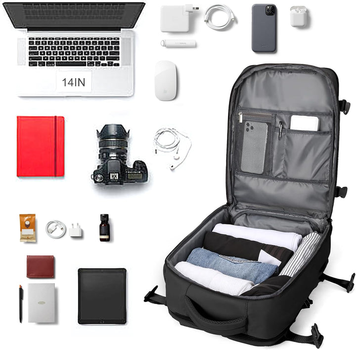 coowoz Mochila de mano para mujeres y hombres, mochila de viaje apr...