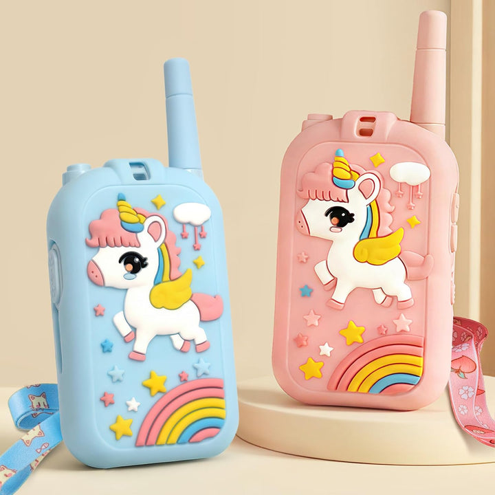 Walkie Talkie para niños con video: paquete de 2 juguetes recargabl...
