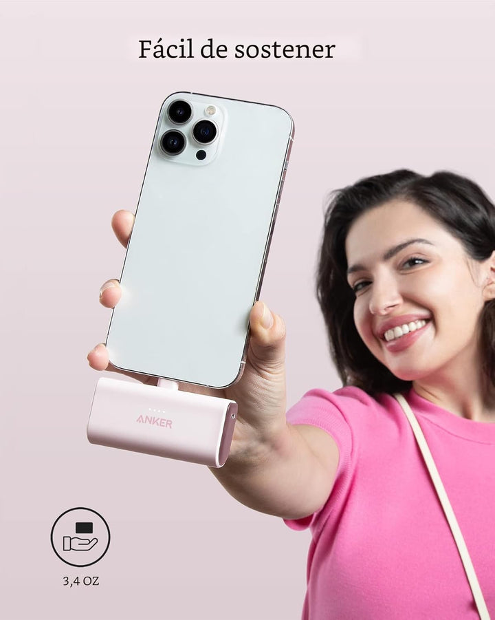 Anker Nano Cargador portátil para iPhone, con conector Lightning MF...
