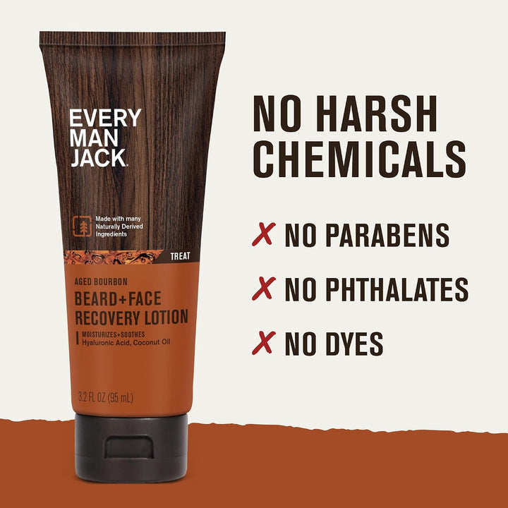 Every Man Jack Loción para Recuperación de Barba y Rostro - Hidrata...