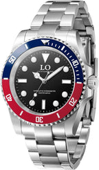 LO Reloj Oyster para hombre, cronógrafo analógico, de cuarzo, acero inoxidable, impermeable, cristal de zafiro, regalo de lujo, simple y casual