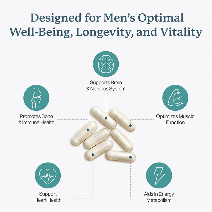 Dr. Fuhrman Multivitamínico de suministro de 2 meses para hombres +...