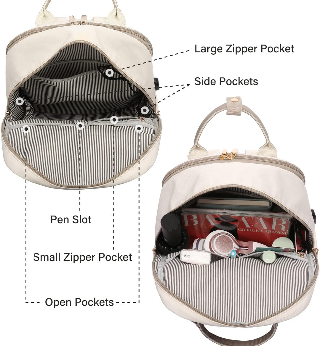 LOVEVOOK - Mochila para laptop de 15.6 pulgadas para mujer, bolsa d...