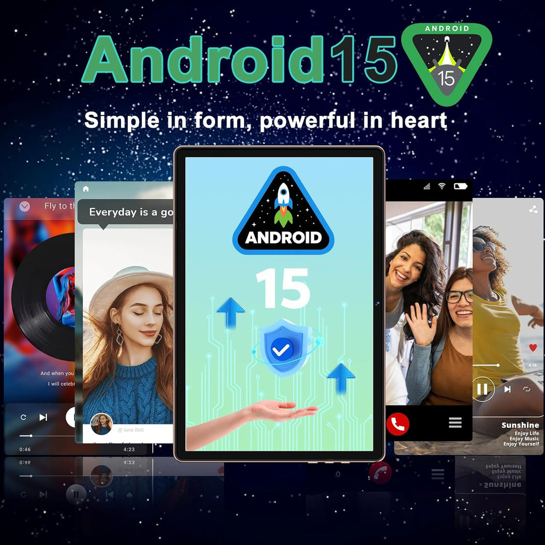 Tableta DMOAO, tableta Android 15 2026 con Gemini AI, pantalla FHD...