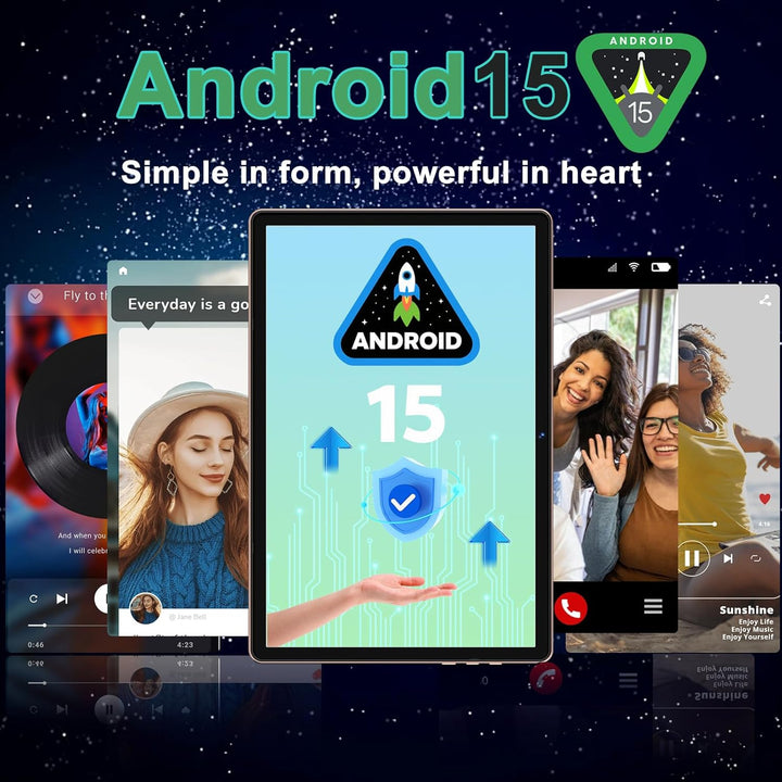 Tableta DMOAO, tableta Android 15 2026 con Gemini AI, pantalla FHD...