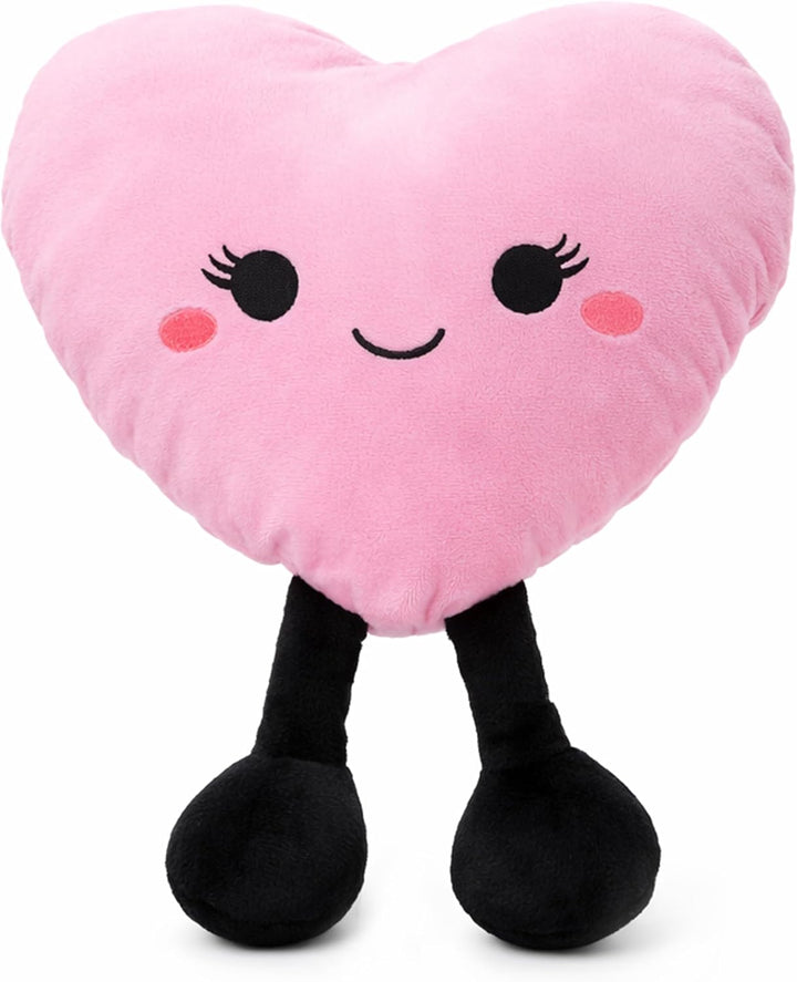 UNIMV Juguete de corazón de peluche calentable y refrigerable, ador...