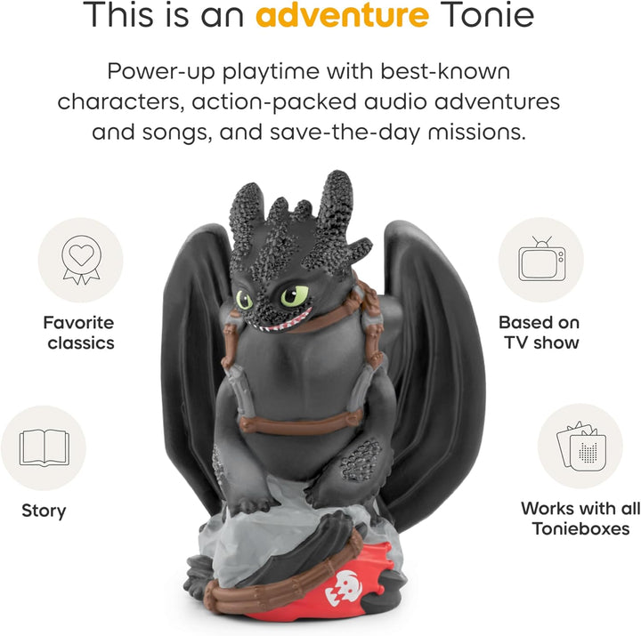 Figurita de juguete de audio de Tonies Toothless de Cómo