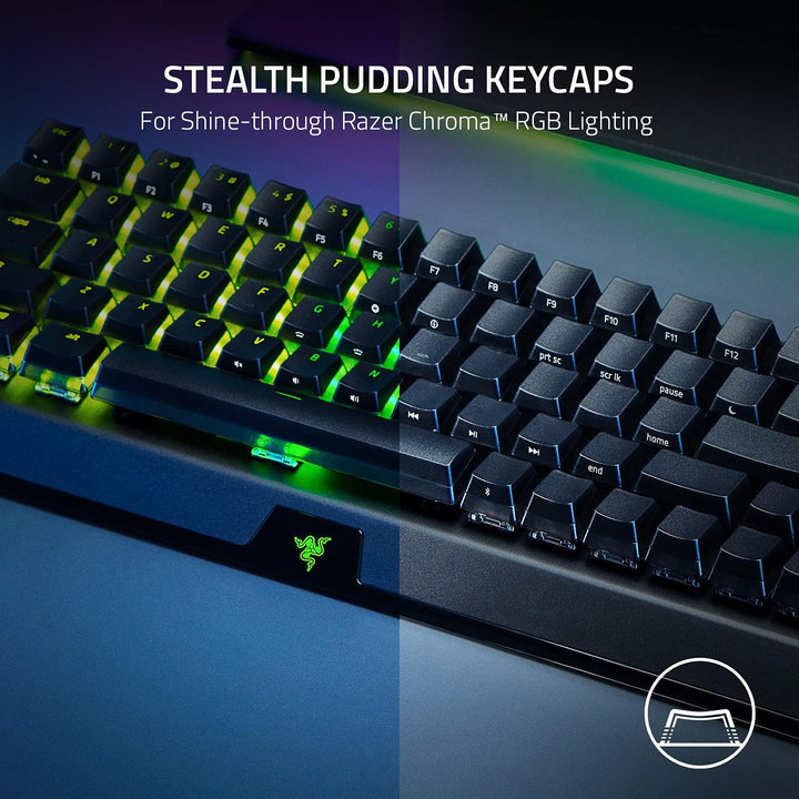 Razer BlackWidow V4 Mini HyperSpeed Teclado inalámbrico intercambia...