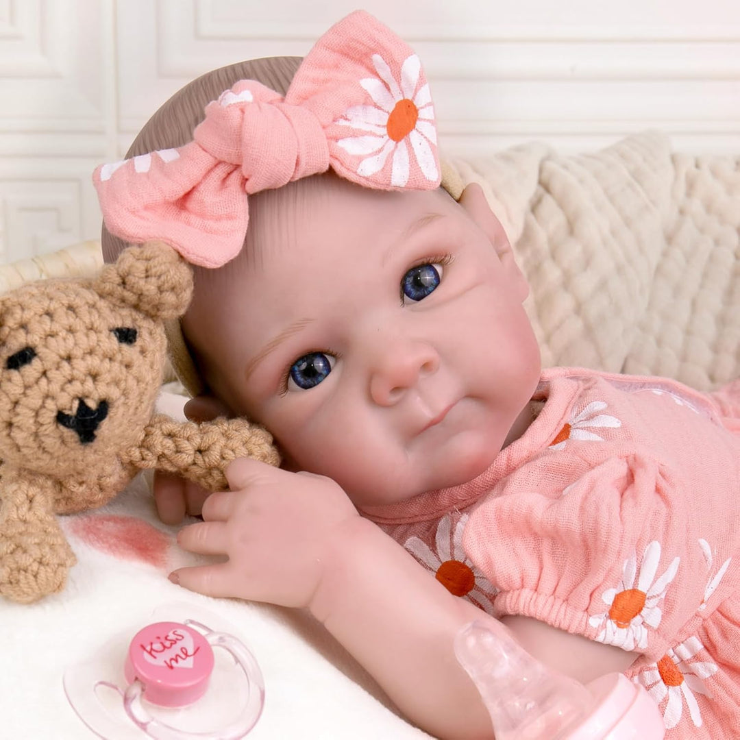 Aori Muñecas Bebé Reborn Realistas Niña 20 pulgadas \u2013 Muñeca r...