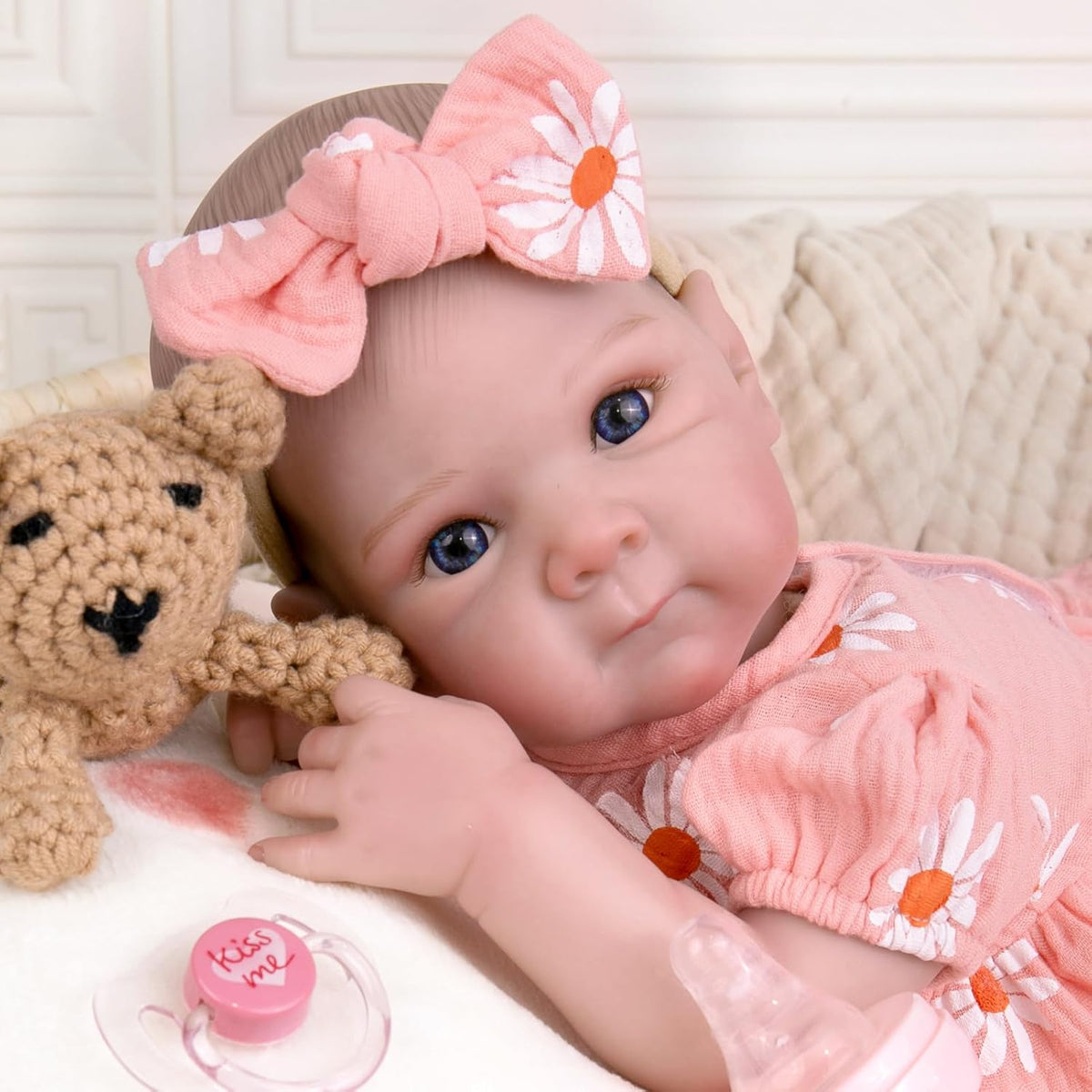 Aori Muñecas Bebé Reborn Realistas Niña 20 pulgadas \u2013 Muñeca r...