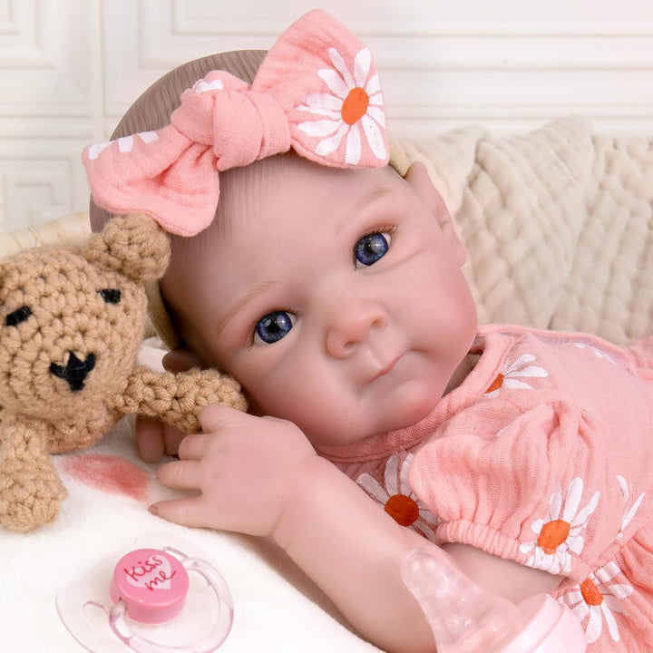 Aori Muñecas Bebé Reborn Realistas Niña 20 pulgadas \u2013 Muñeca r...