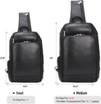 Polare - Bolso bandolera estilo moderno para hombre, para viaje\/se...