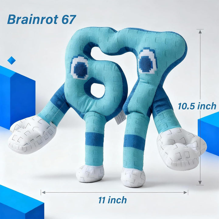 Grunlienus Juguetes de peluche de Steal a Brainrot 67
