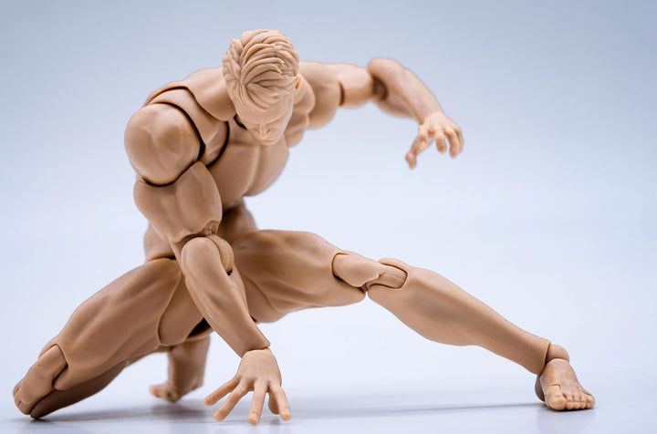 Fremego Figura de acción masculina a escala 1\/12, figura de 6 pulg...
