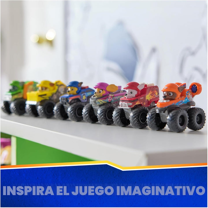 Paw Patrol: Rescue Wheels, Escuadra de Cachorros Corredores de 6 Pi...
